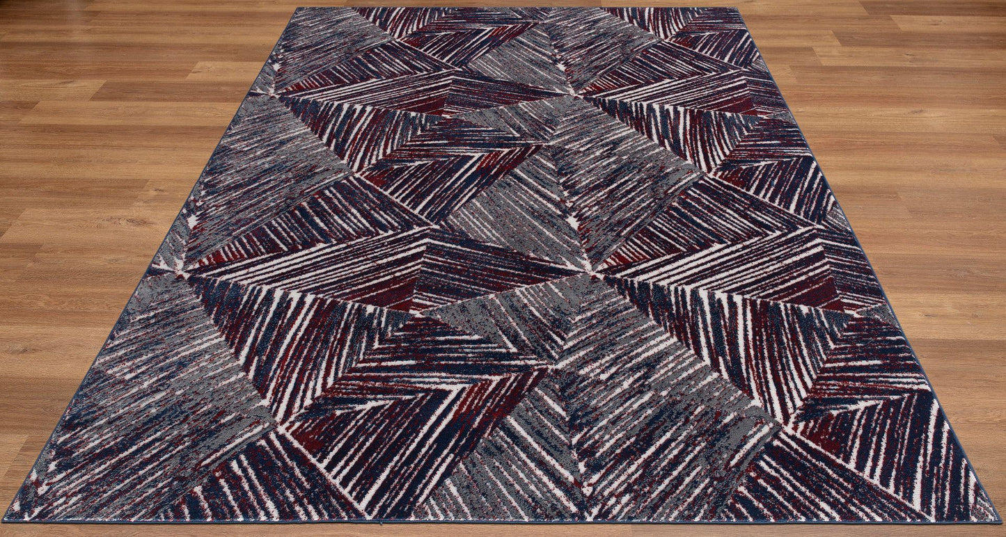 Abington-Ls10163-Red_Navy-7.10 X 10.6 Area Rug