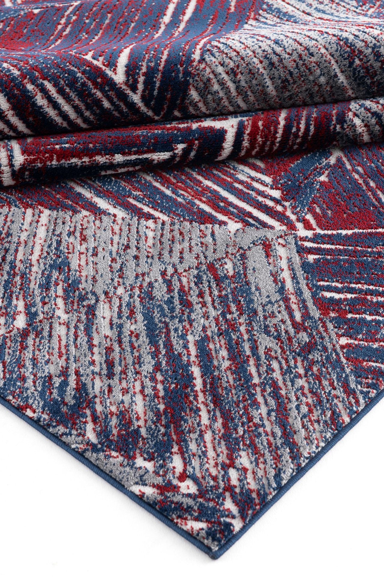 Abington-Ls10163-Red_Navy-5.3 X 7.6 Area Rug