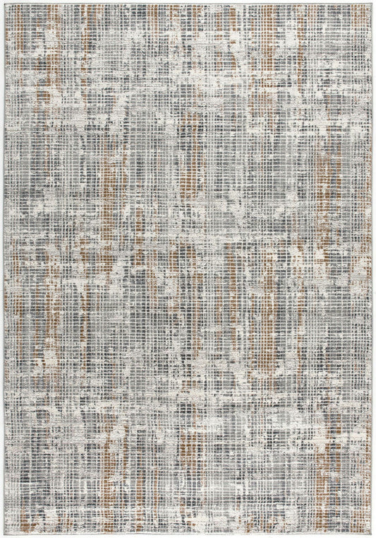 Abington-Ab10956-Gray-7.10 X 10.6 Area Rug