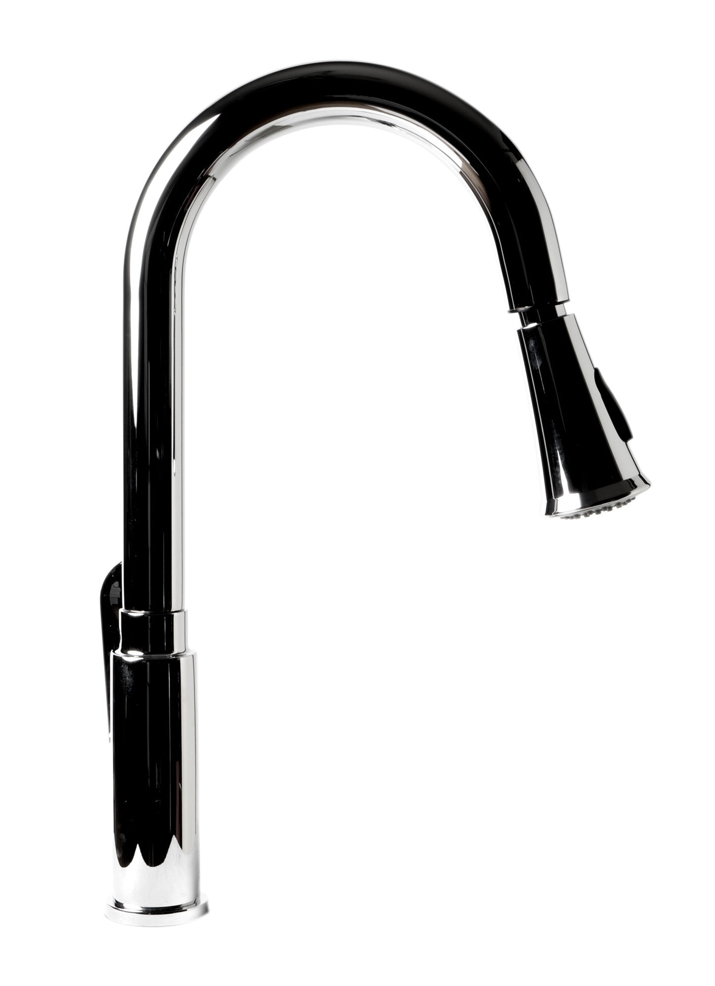 ALFI brand ABKF3480-PC Polished Chrome Gooseneck Pull Down Kitchen Faucet