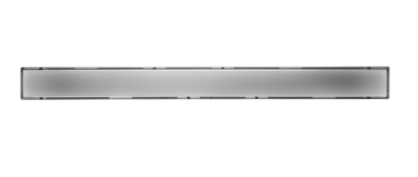 ALFI brand 32" Modern Polished Linear Shower Drain with Solid Cover