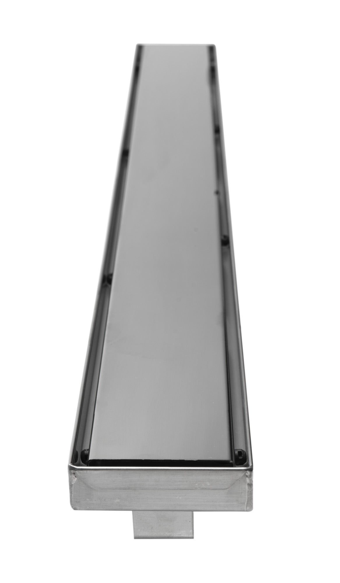 ALFI brand 36" Modern Polished Linear Shower Drain with Solid Cover