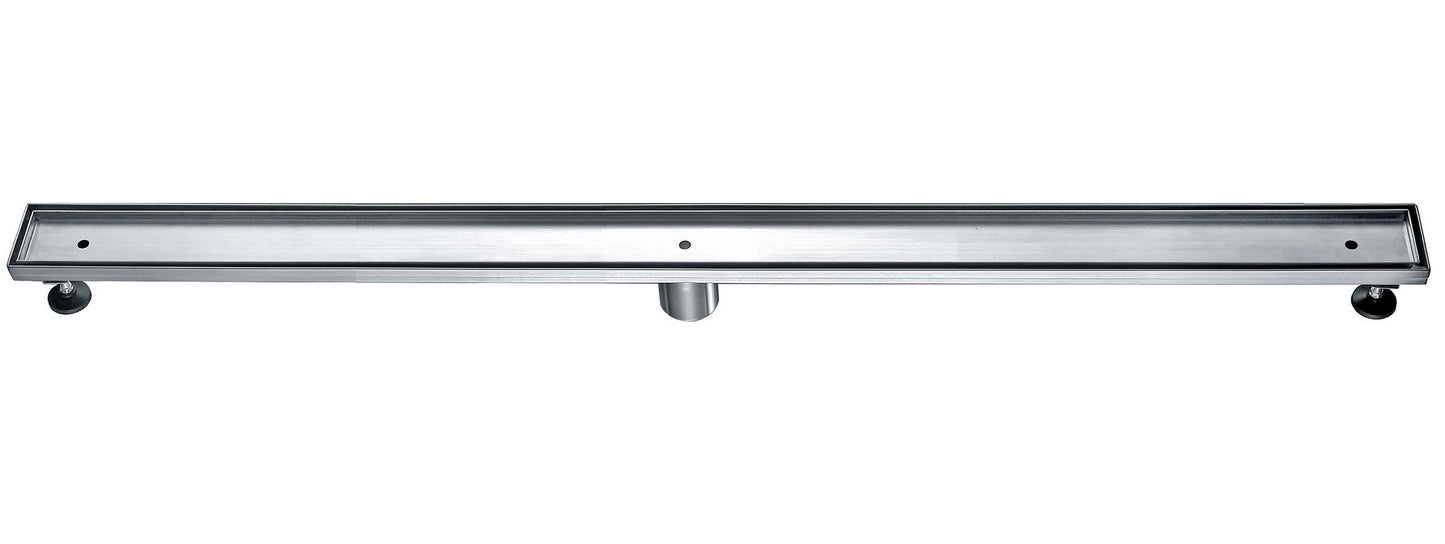 ALFI brand ABLD47A 47" Stainless Steel Linear Shower Drain with No Cover