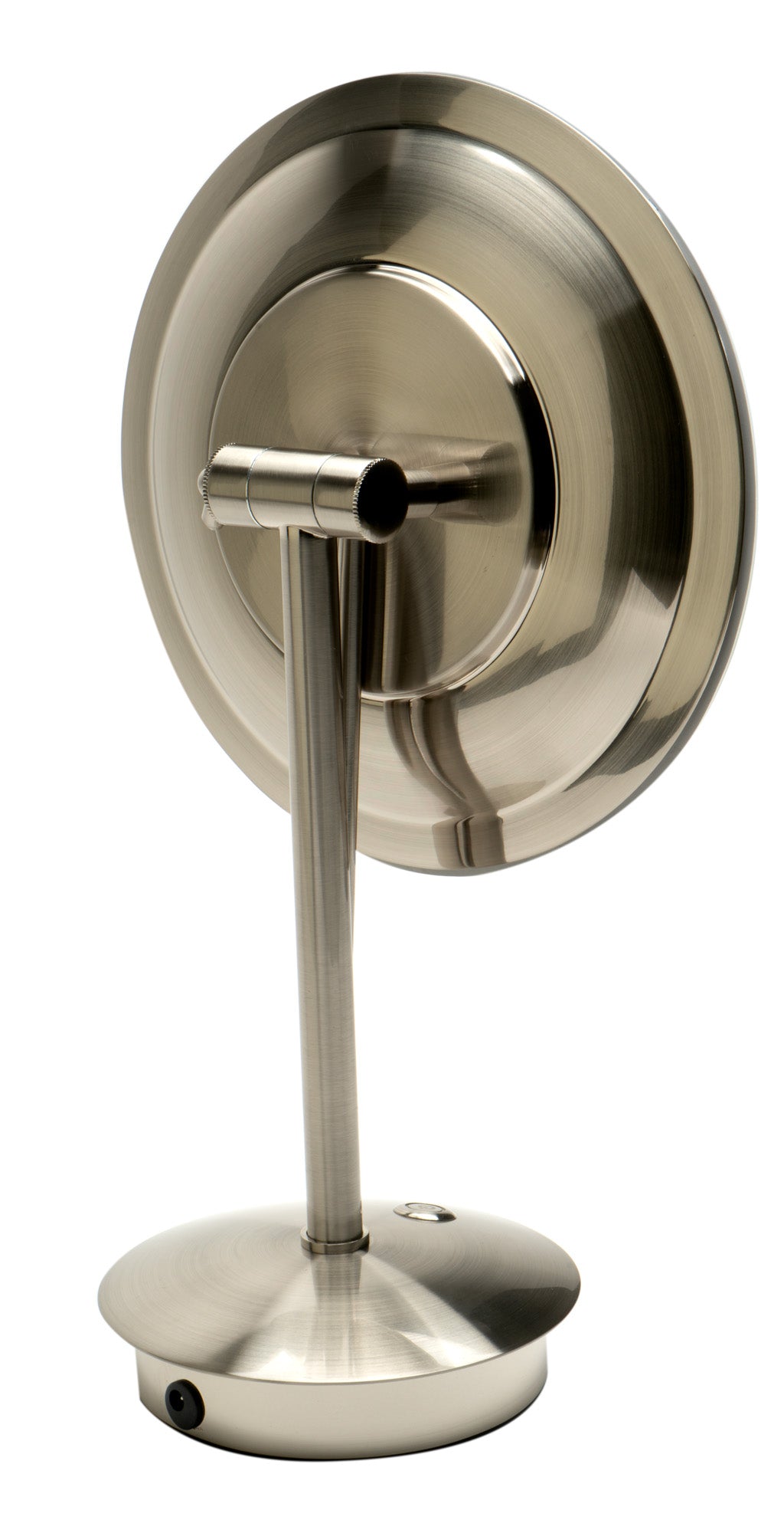 ALFI brandÂ Tabletop Round 9" 5x Magnifying Cosmetic Mirror with Light