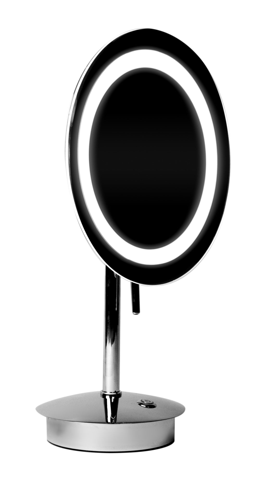 ALFI brandÂ Tabletop Round Cosmetic Mirror with Light