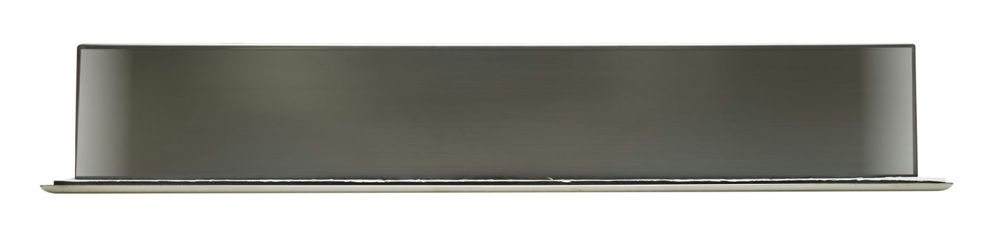 ALFI brand 24 x 12 Brushed Horizontal Single Shelf Bath Shower Niche