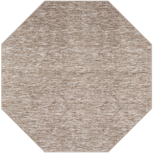 Arcata AC1 Mocha 8' x 8' Octagon Rug