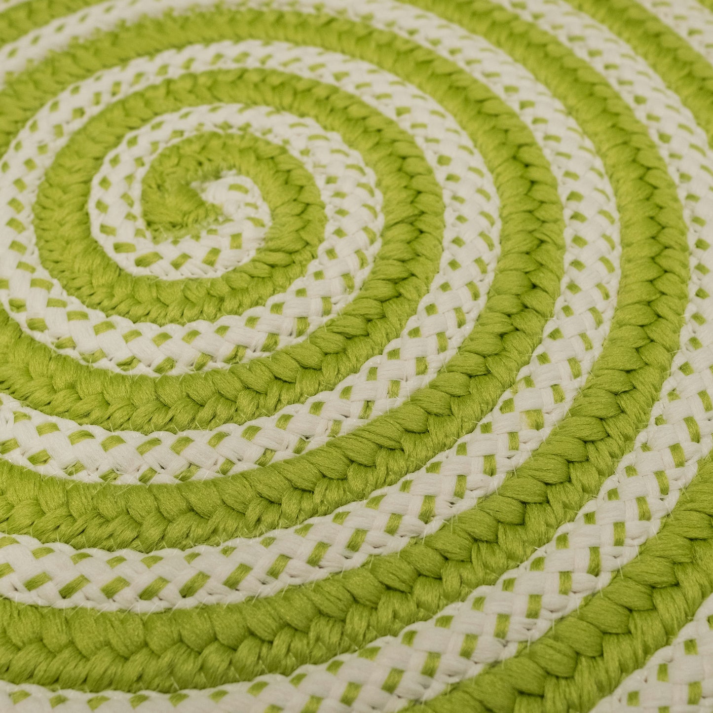 Candy Cane Rugs - Green 45â€ x 45â€