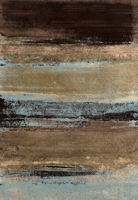 Aden-Ad3369-Brownblue-Canada-Cad3369811-7.10X10.6 Area Rug