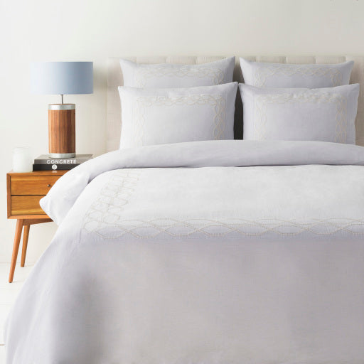 Surya Afia Lavender Twin Duvet 68"W X 86"L