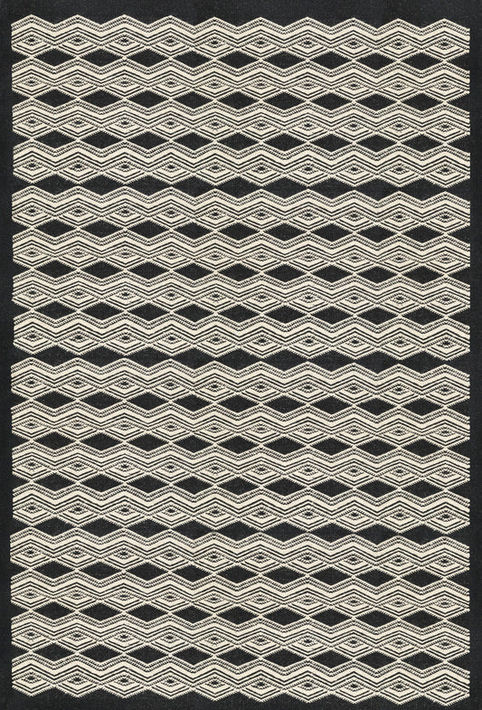 Surya Agostina Black Rug 2' X 3'