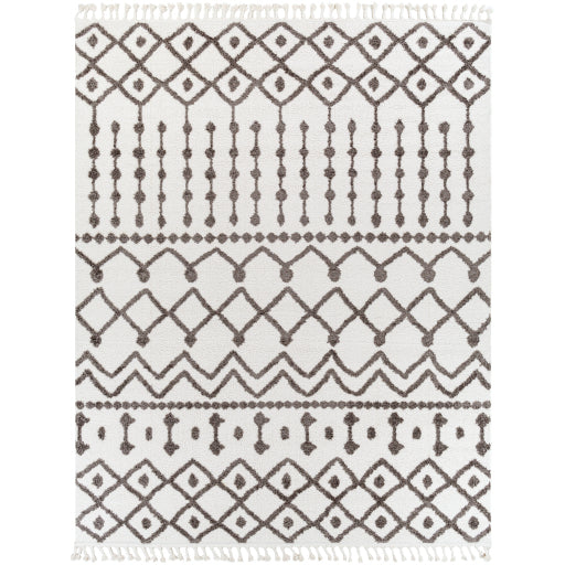 Surya Alhambra Rug 7'10" X 10' - Cream & Charcoal