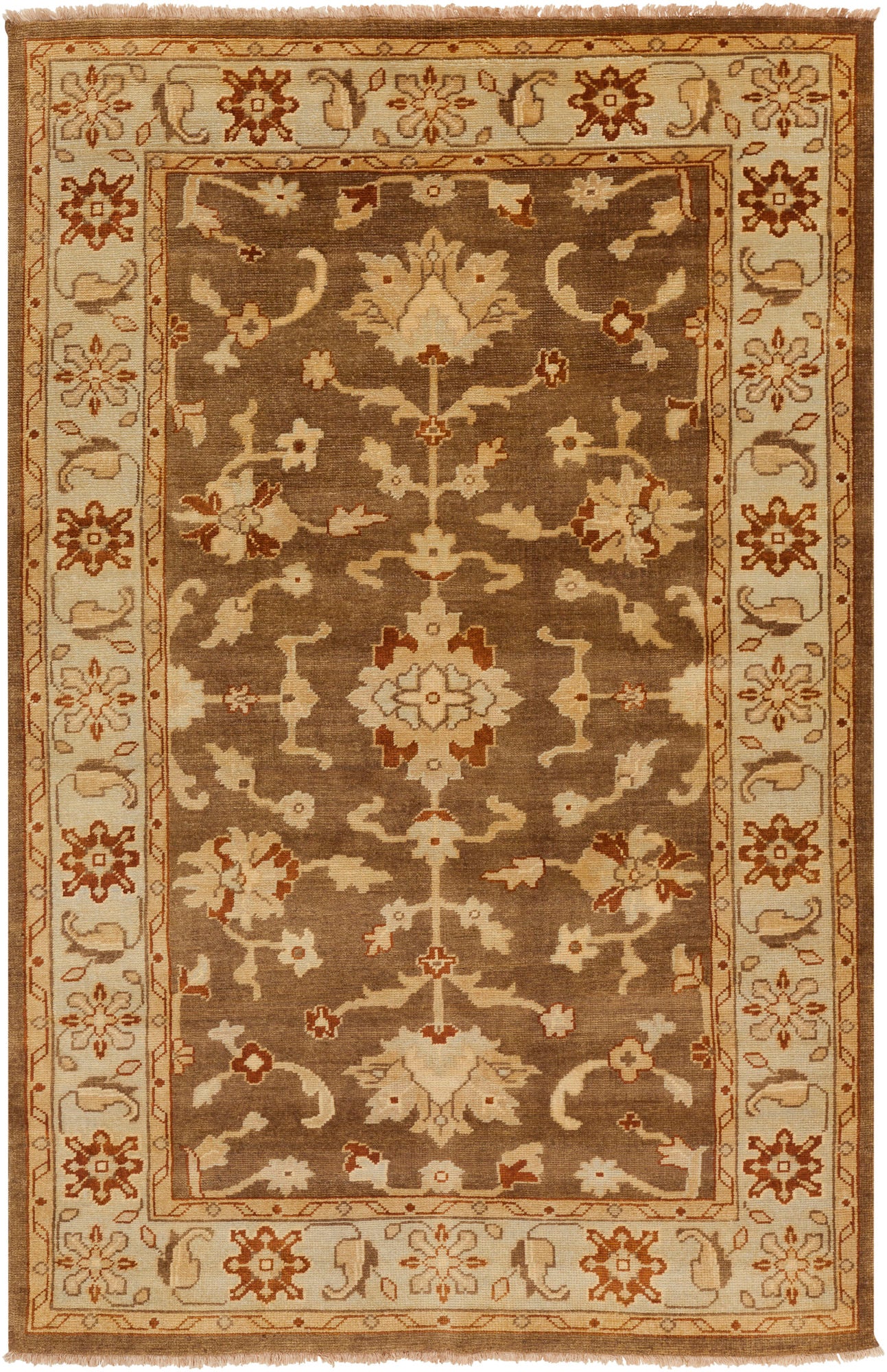 Surya Ainsley Ain-1009 Brown Rug 5'6" X 8'6"