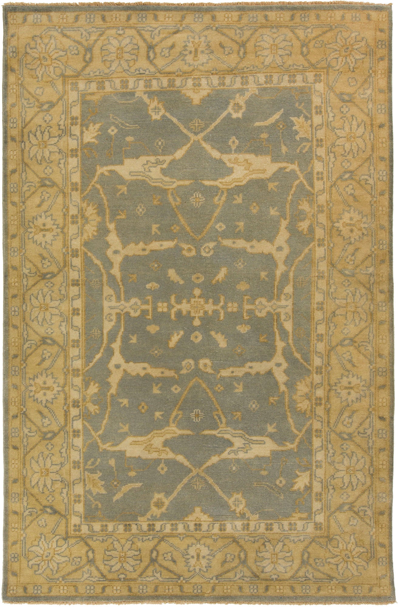 Surya Ainsley Medium Gray Rug 5'6" X 8'6"