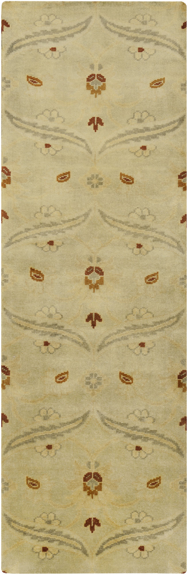 Surya Ainsley Ain-1014 Light Olive Rug 2'6" X 8'