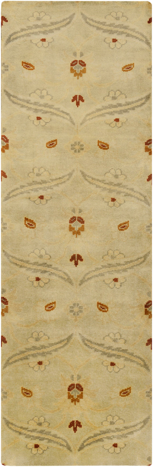 Surya Ainsley Ain-1014 Light Olive Rug 2'6" X 8'