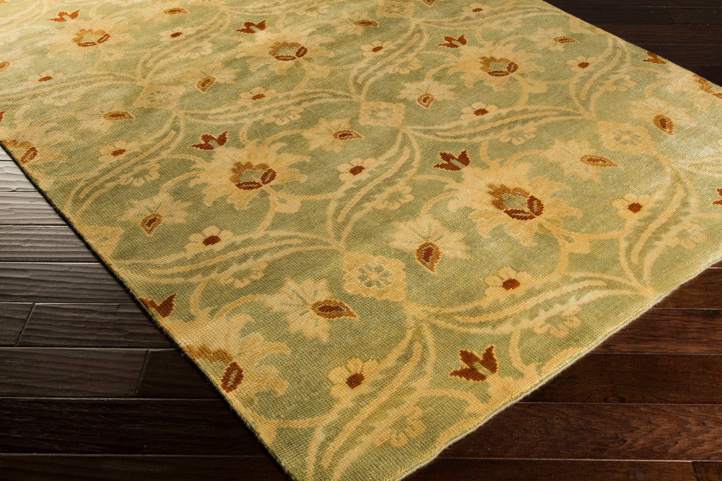 Surya Ainsley Ain-1014 Light Olive Rug 2'6" X 8'