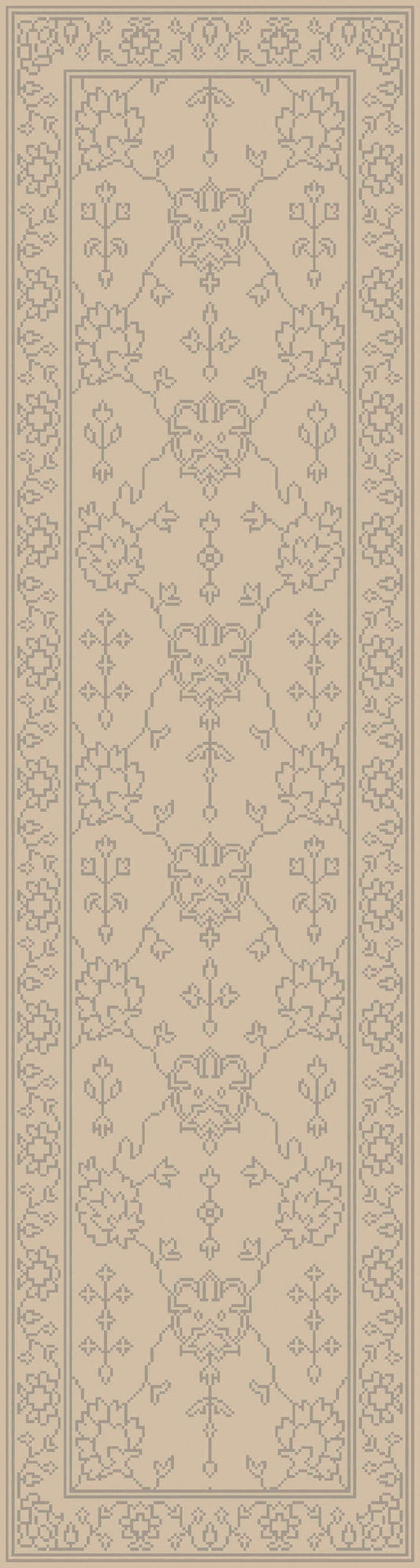 Surya Ainsley Taupe Rug 2'6" X 8'