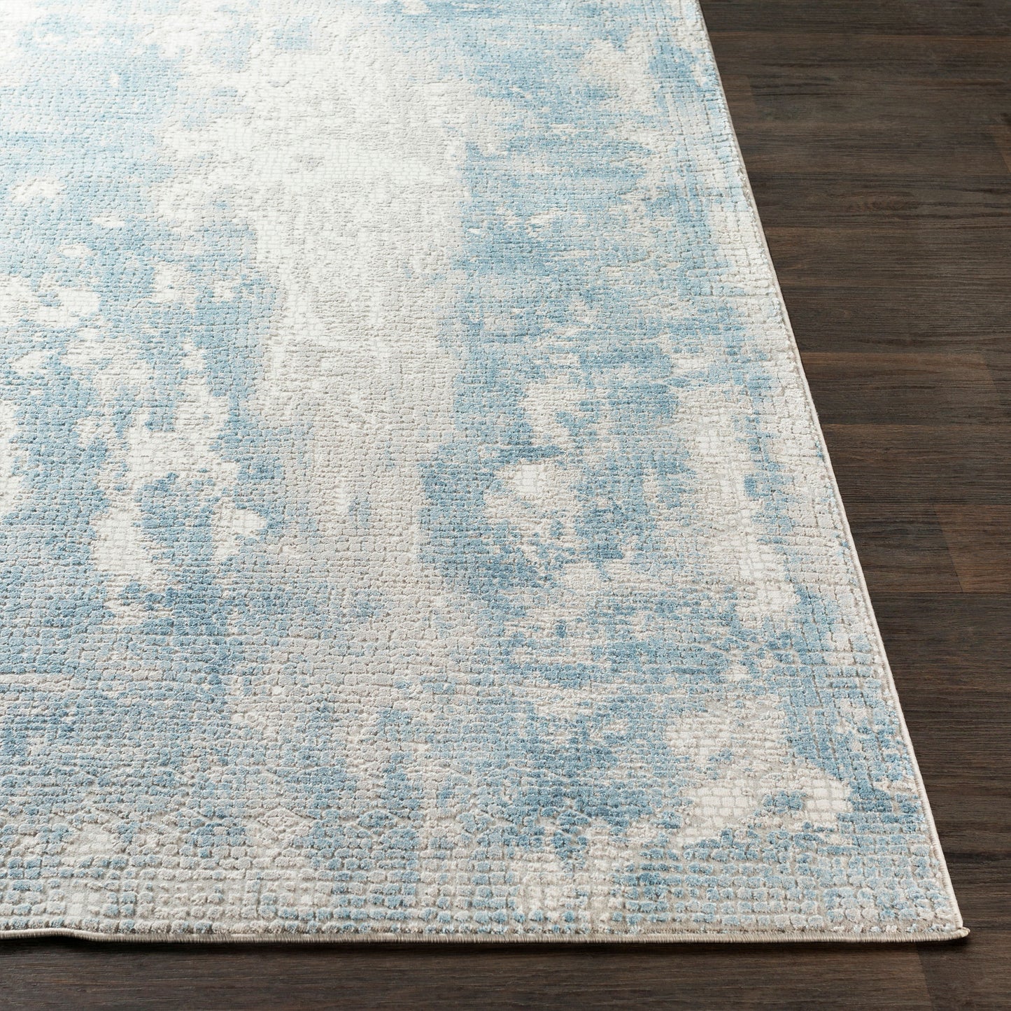 Surya Aisha Rug 6'7" Round - Light Blue