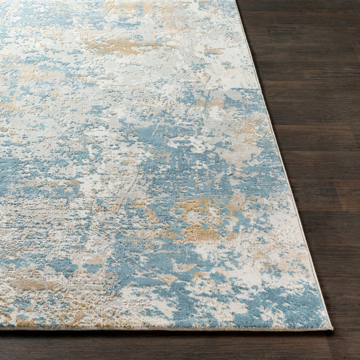 Surya Aisha Light Blue Rug 5'3" Round