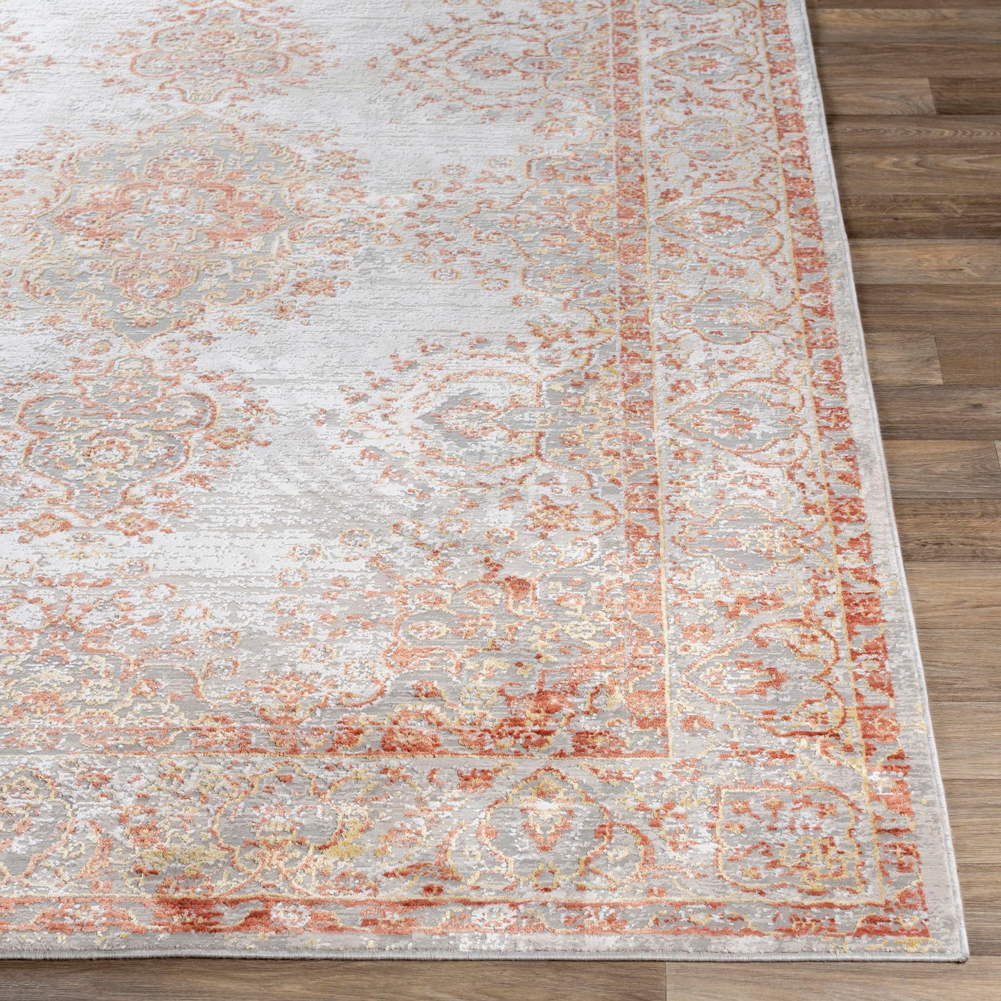 Surya Aisha Burnt Orange Rug 2'7" X 7'7"