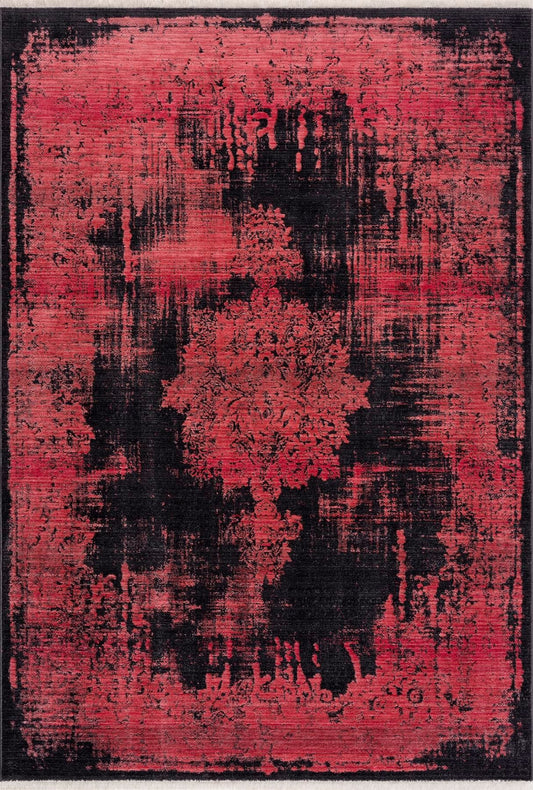 Alcazar-Alc12377-Pinkcosmo-8.8X12-265X365 Area Rug