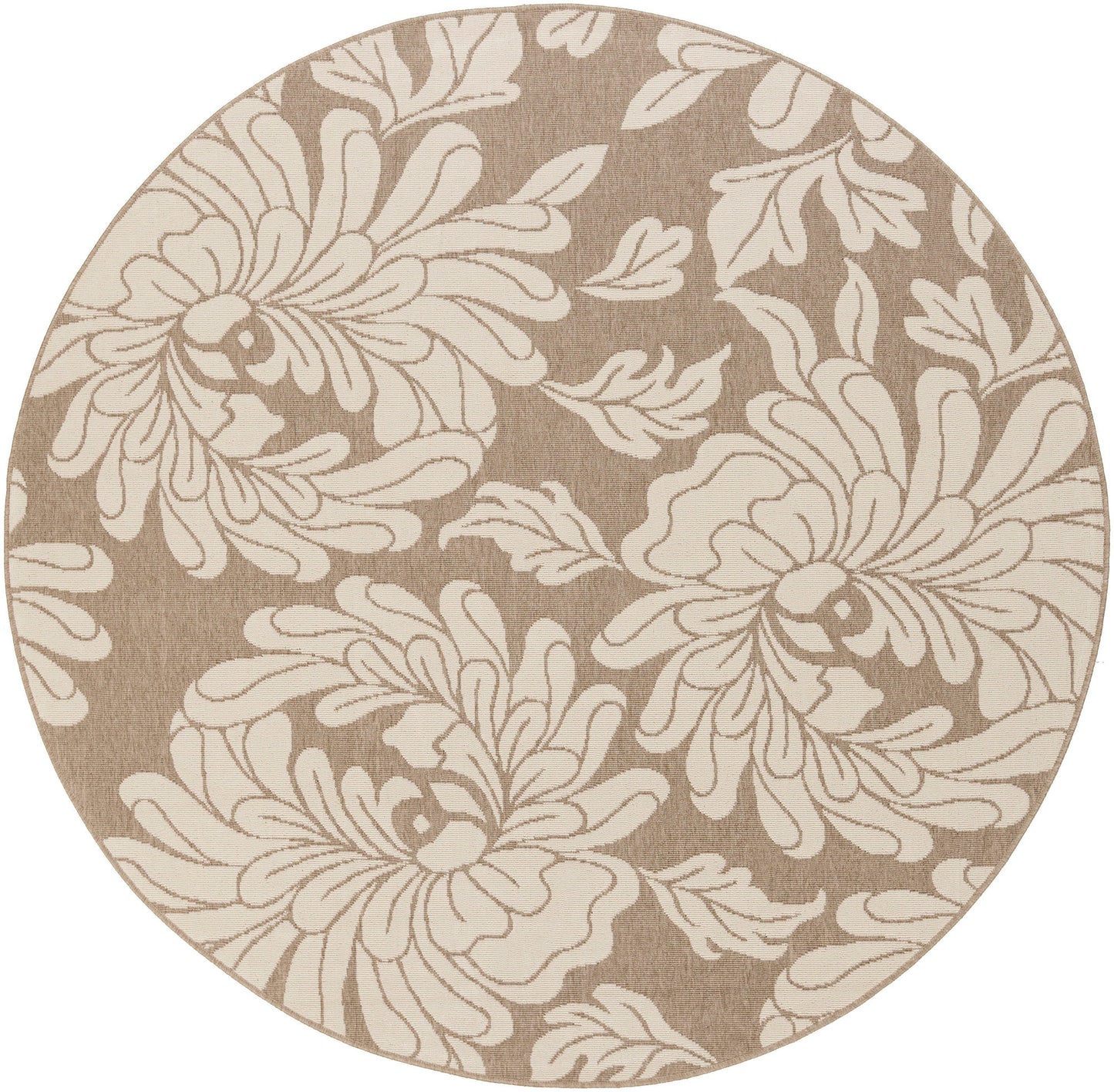 Surya Alfresco Alf-9623 Light Brown Rug 8'10" Round