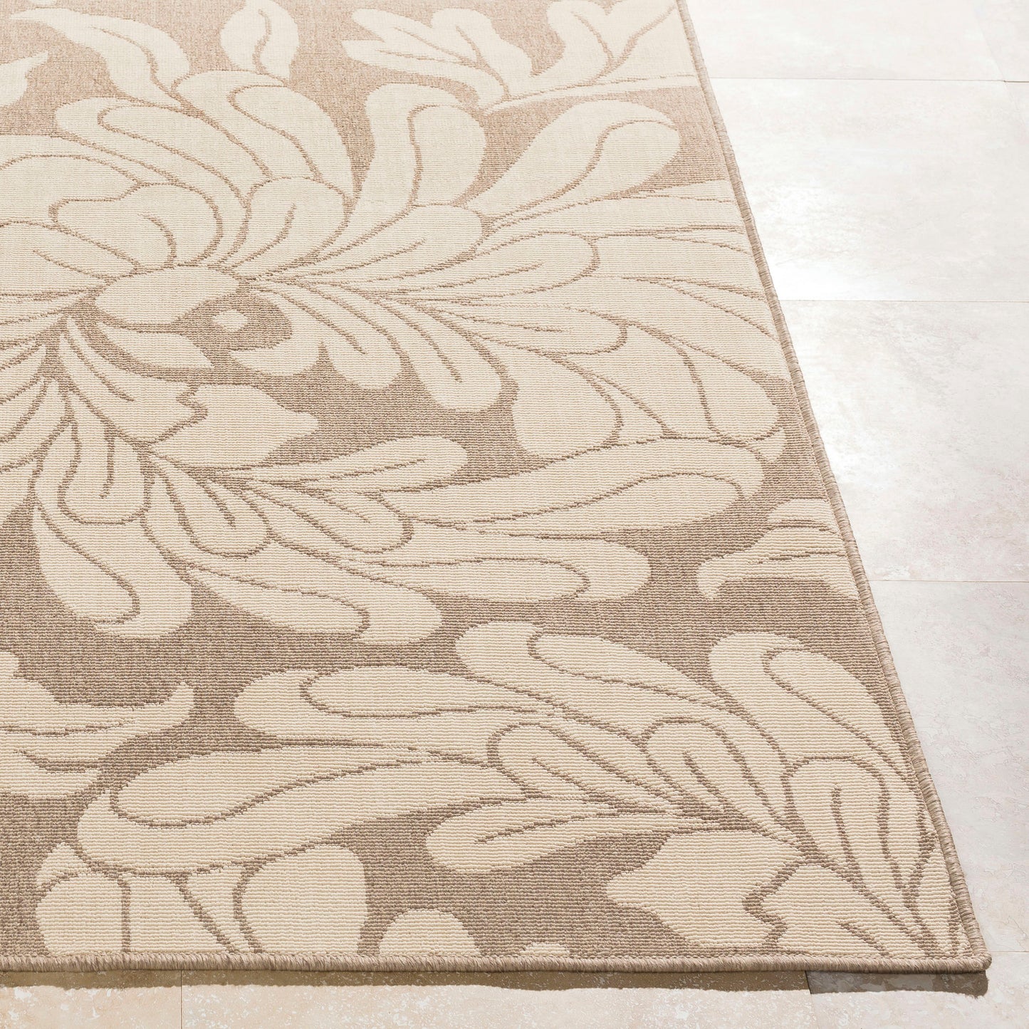 Surya Alfresco Alf-9623 Light Brown Rug 8'10" Round
