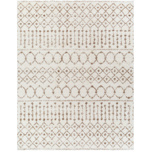 Surya Aliyah Shag Tan Rug 7'10" X 10'