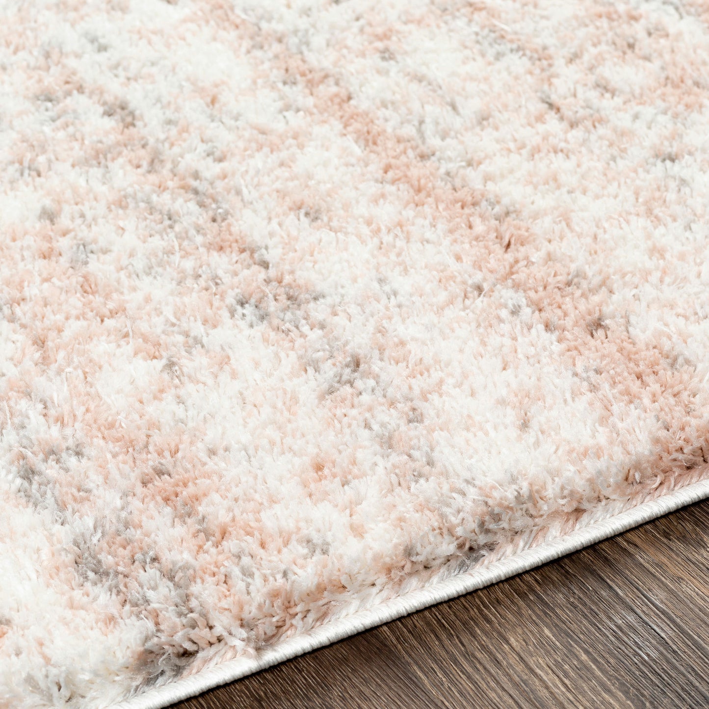 Surya Aliyah Shag Rug 6'7" X 9' - Cream