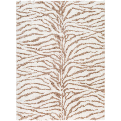 Surya Aliyah Shag Rug 6'7" X 9' - Cream, Tan