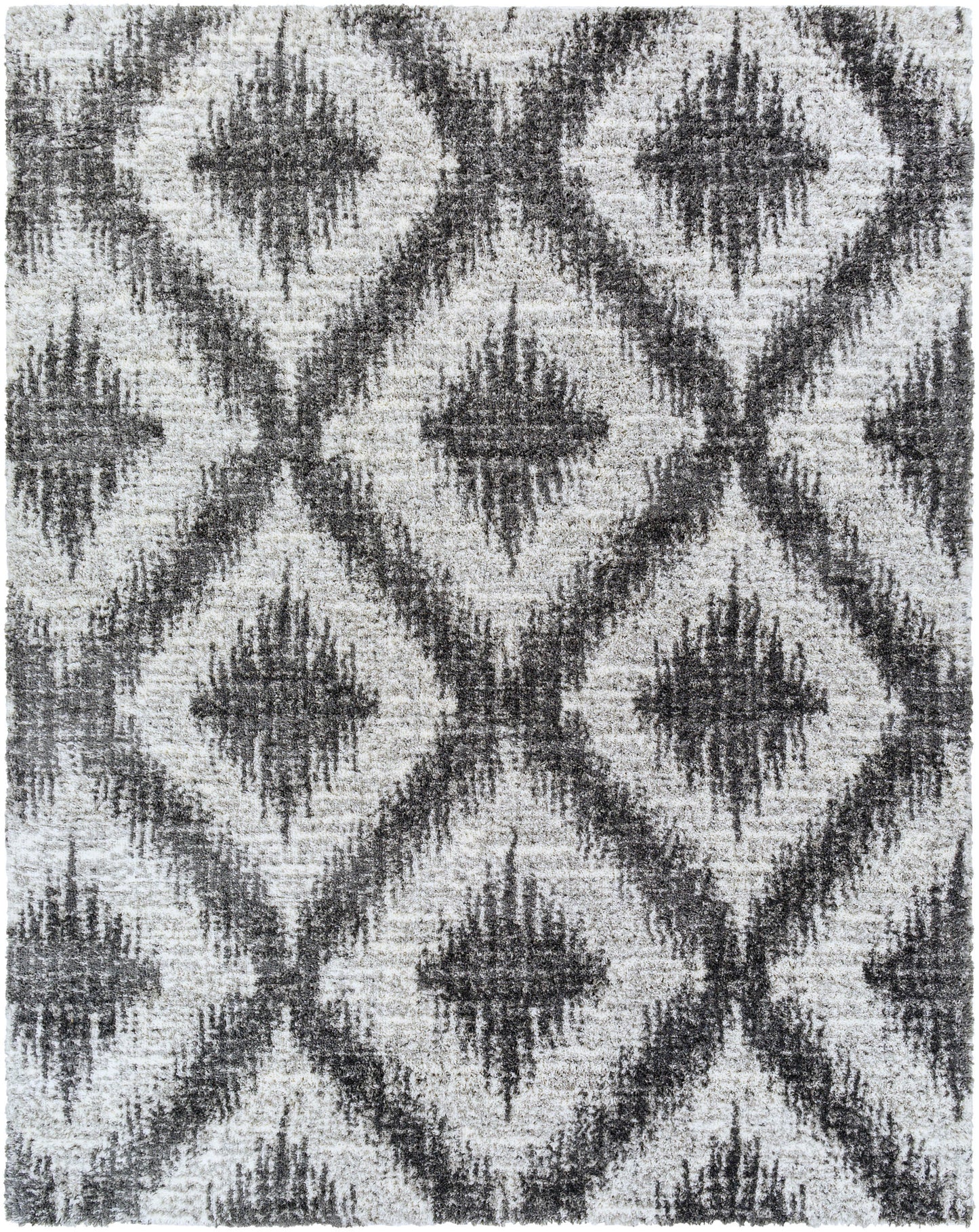 Surya Aliyah Shag Light Gray Rug 7'10" X 10'