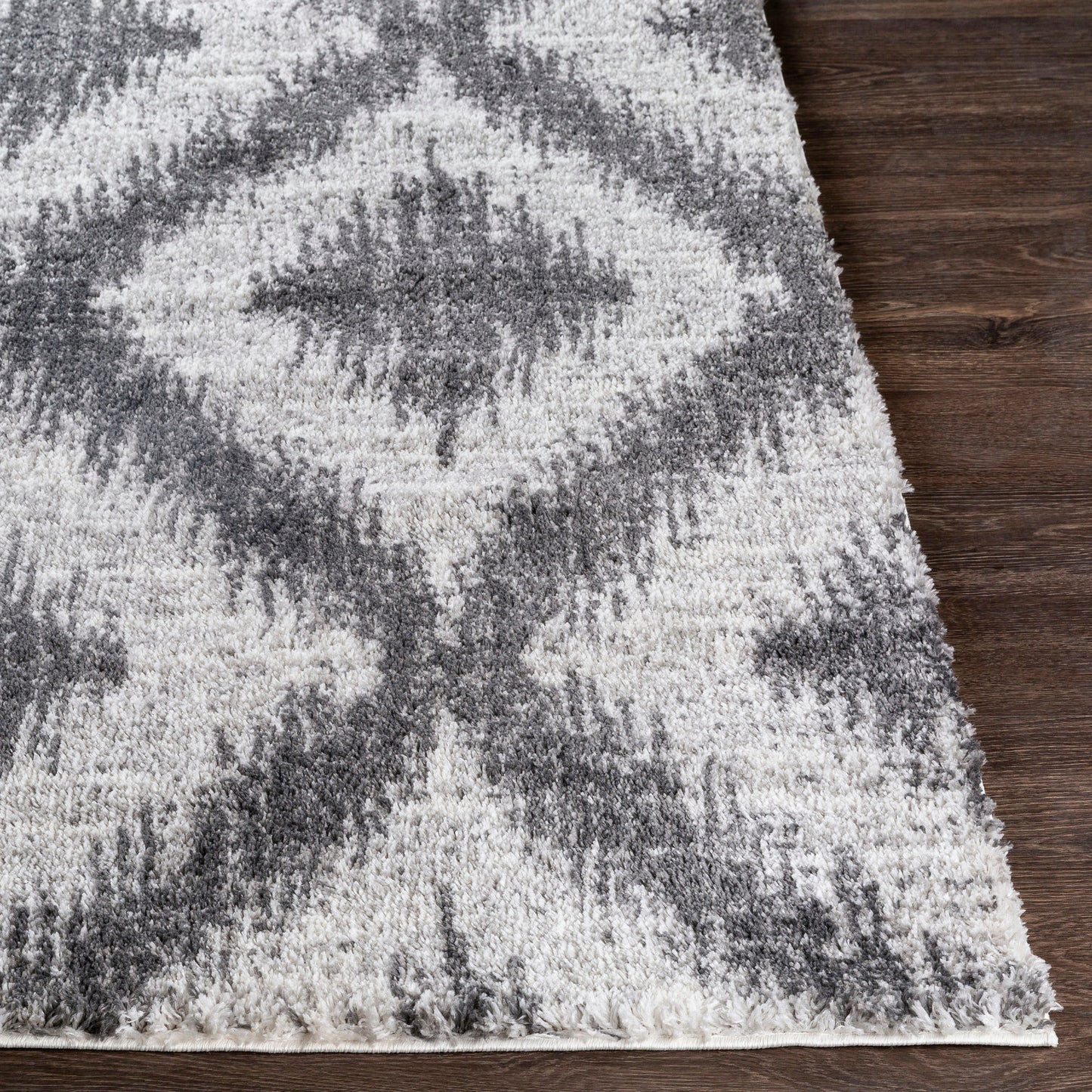 Surya Aliyah Shag Light Gray Rug 7'10" X 10'