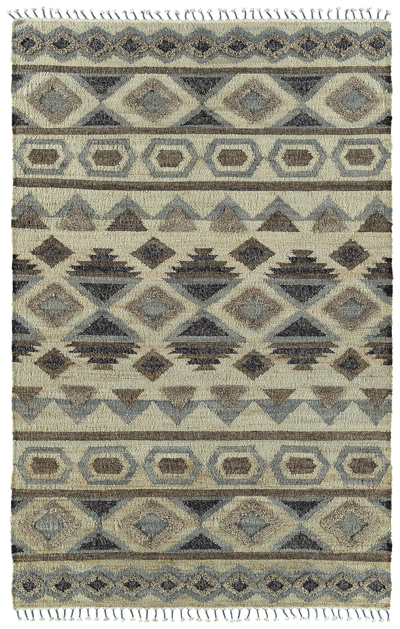 Kaleen Alejandra Collection ALJ97-44 Natural Throw Rug 2' x 3'