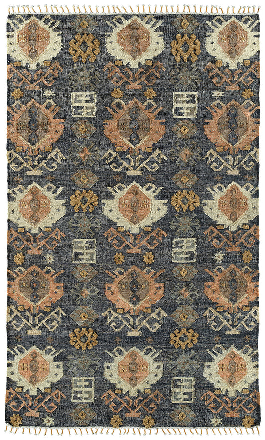 Kaleen Alejandra Collection Dark Navy Area Rug 8' x 10'