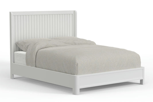 Alpine Furniture Stapleton Queen Panel Bed, White