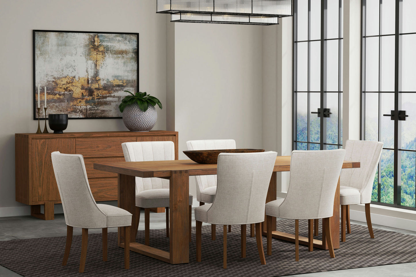 Alpine Furniture Ayala Set of 2 Side Chairs