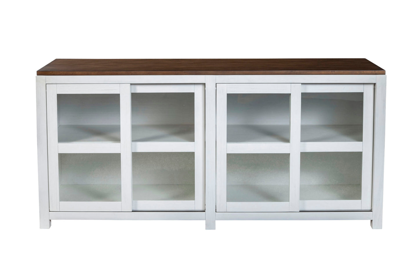 Alpine Furniture Donham Large Display Cabinet
