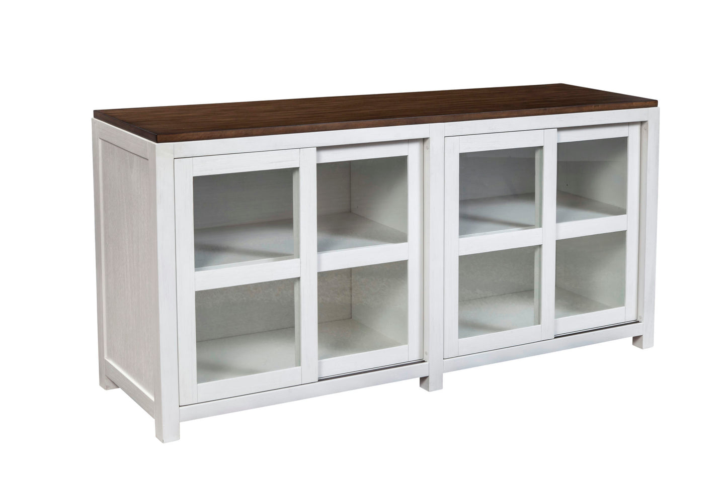 Alpine Furniture Donham Large Display Cabinet