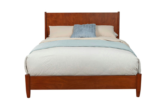 Alpine Furniture Flynn Standard King Platform Bed, Acorn