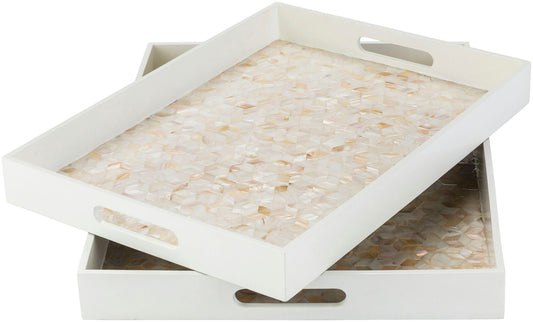 Surya Alessandra 2"H x 20"W x 15"D Decorative Tray
