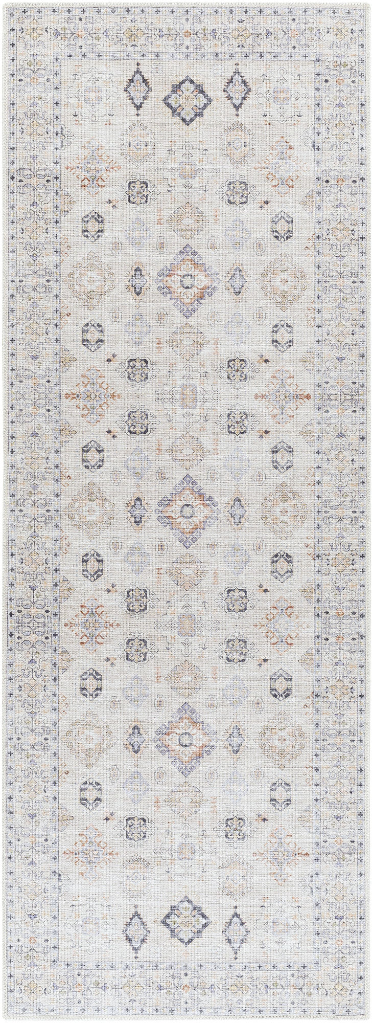 Surya Alanya ALY-2302 Runner Rug 2'7" x 7'3" - Brick Red