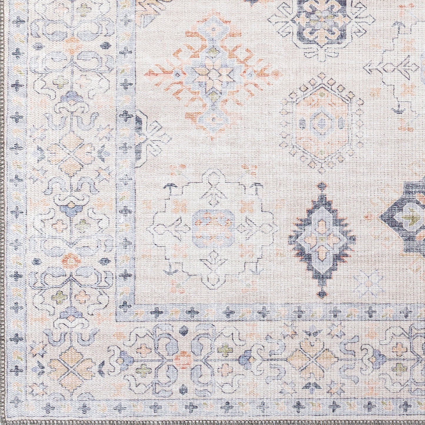 Surya Alanya ALY-2302 Runner Rug 2'7" x 7'3" - Brick Red