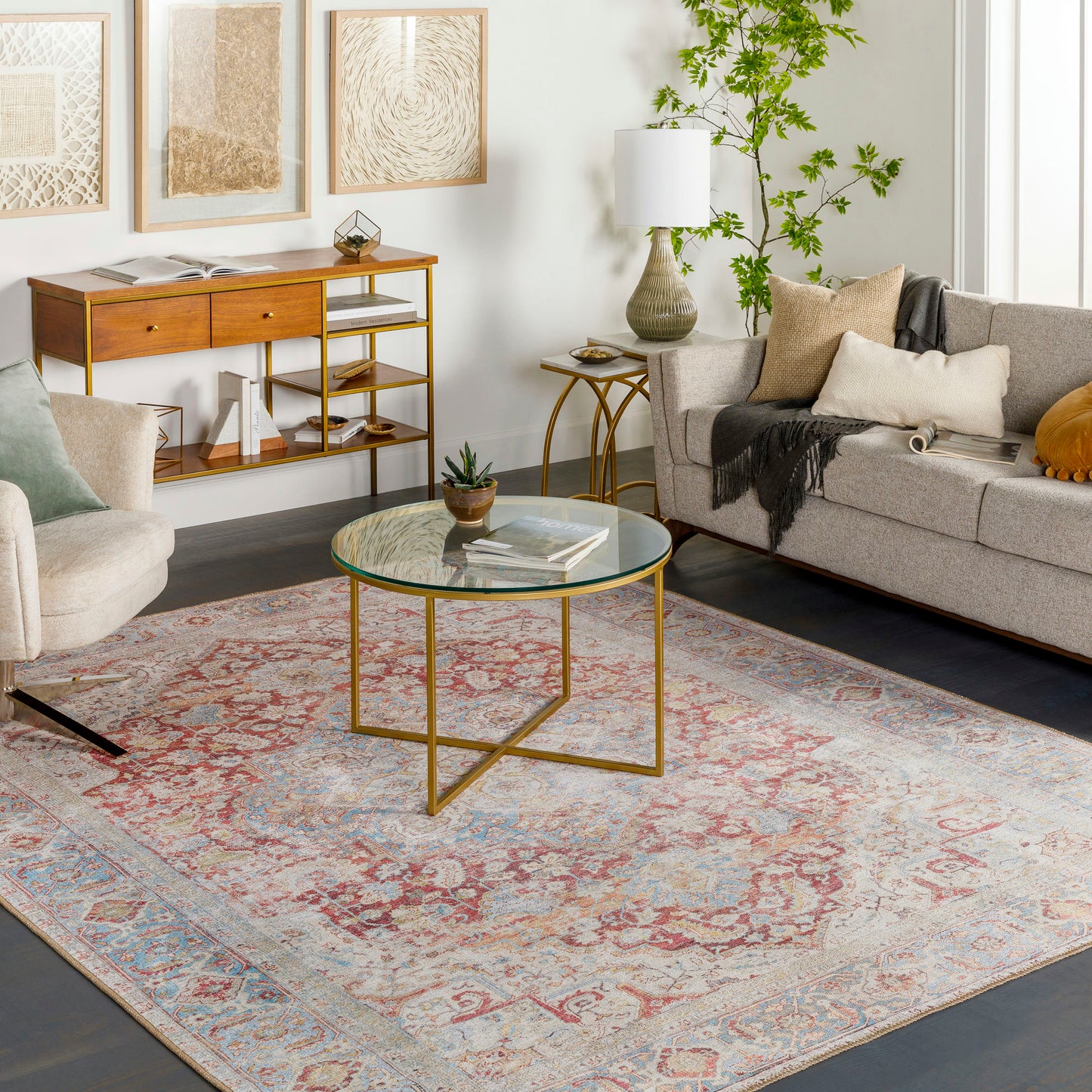 Surya Alanya 8'10" x 12' Rug - Cream