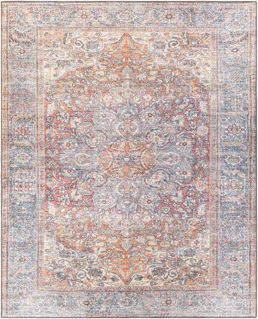 Surya Alanya ALY-2304 Rug 7'6" x 9'6" - Brick Red