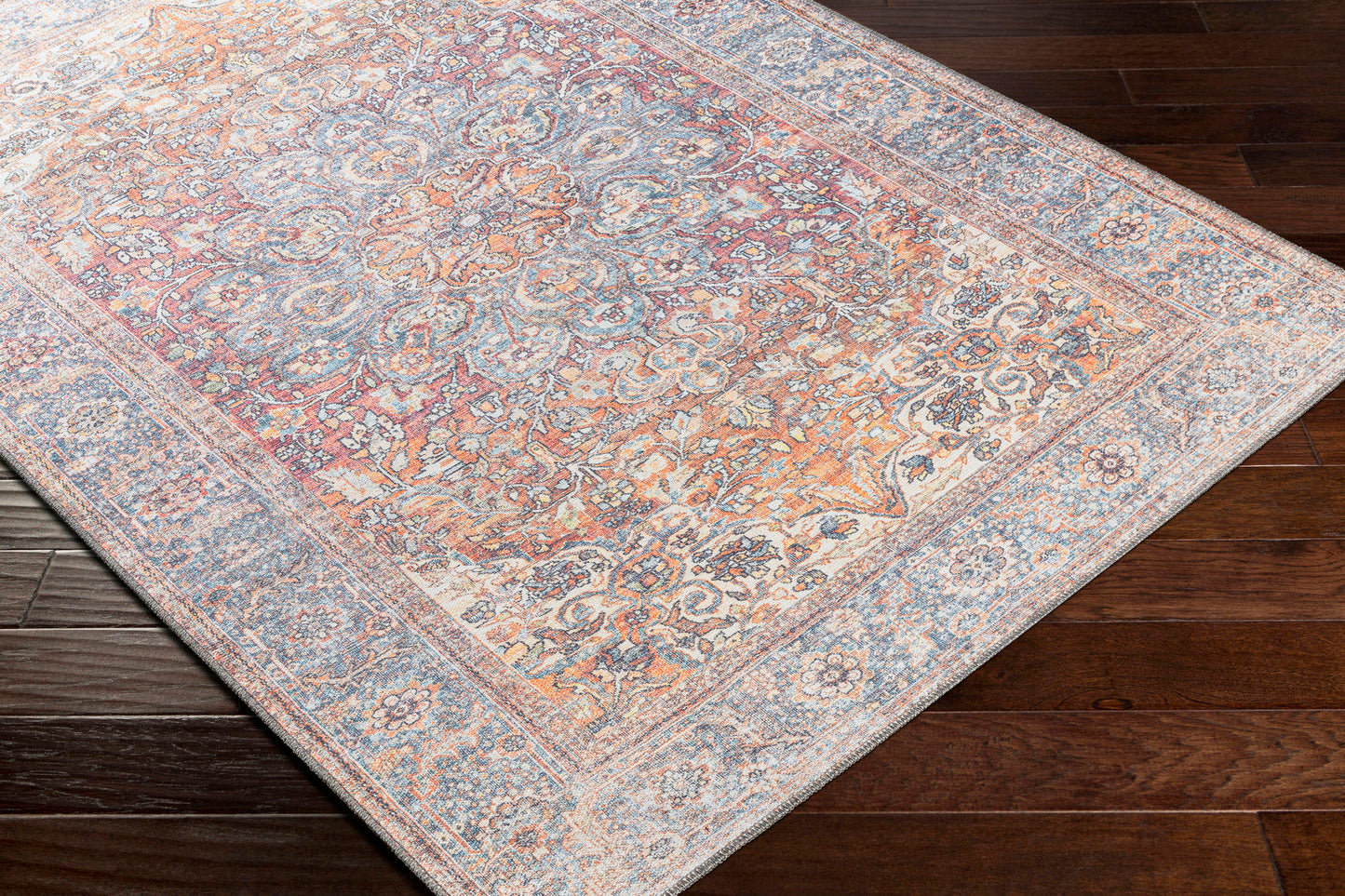 Surya Alanya ALY-2304 Rug 7'6" x 9'6" - Brick Red