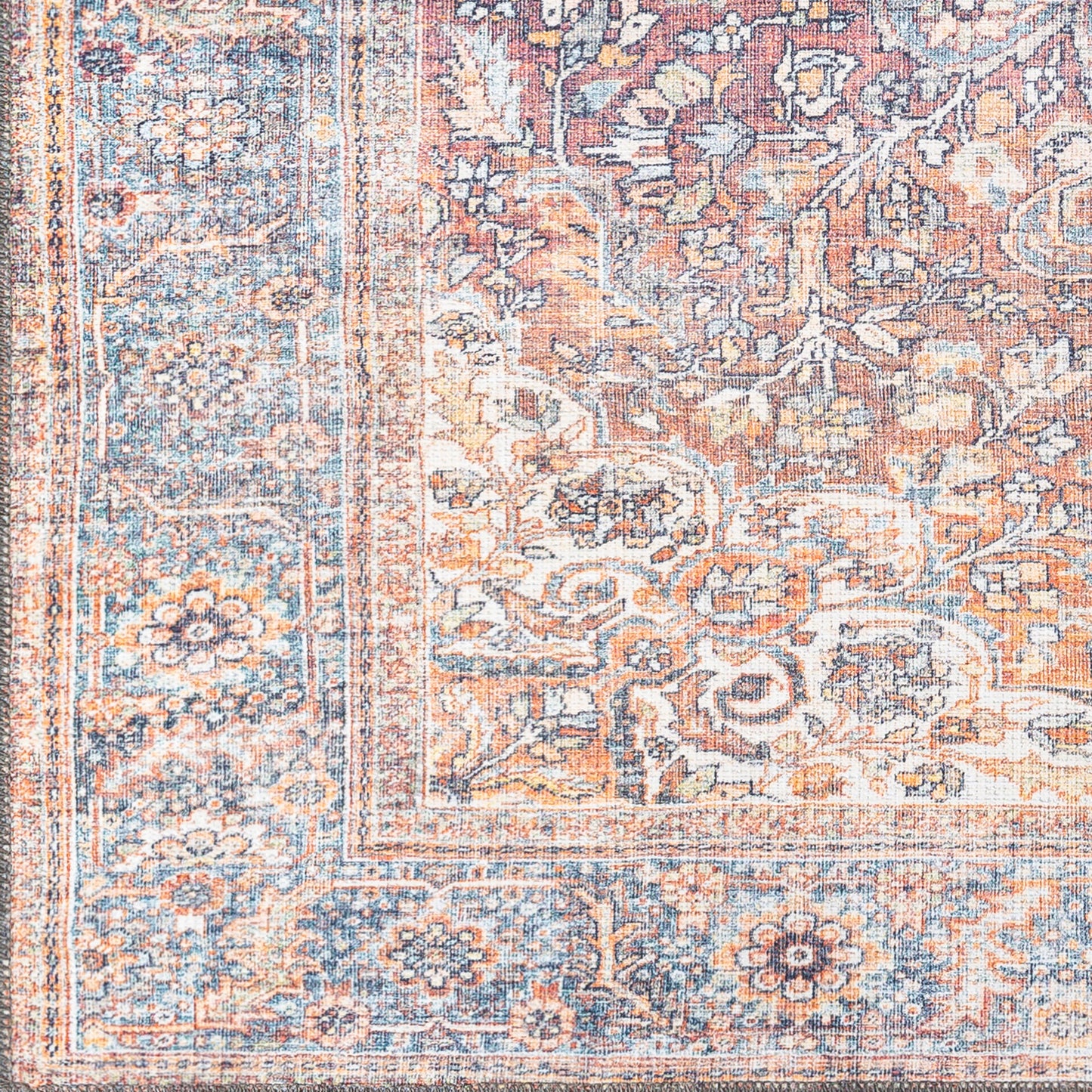 Surya Alanya ALY-2304 Rug 7'6" x 9'6" - Brick Red