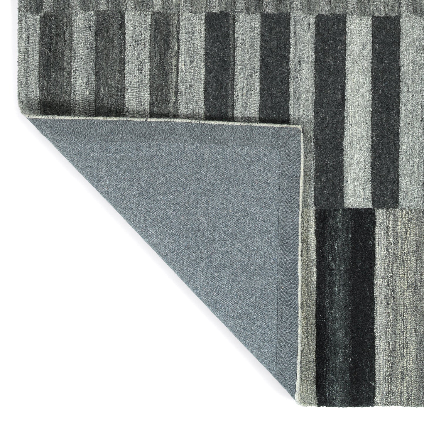 Kaleen Alzada Collection Charcoal Black Runner 2'6" x 8'