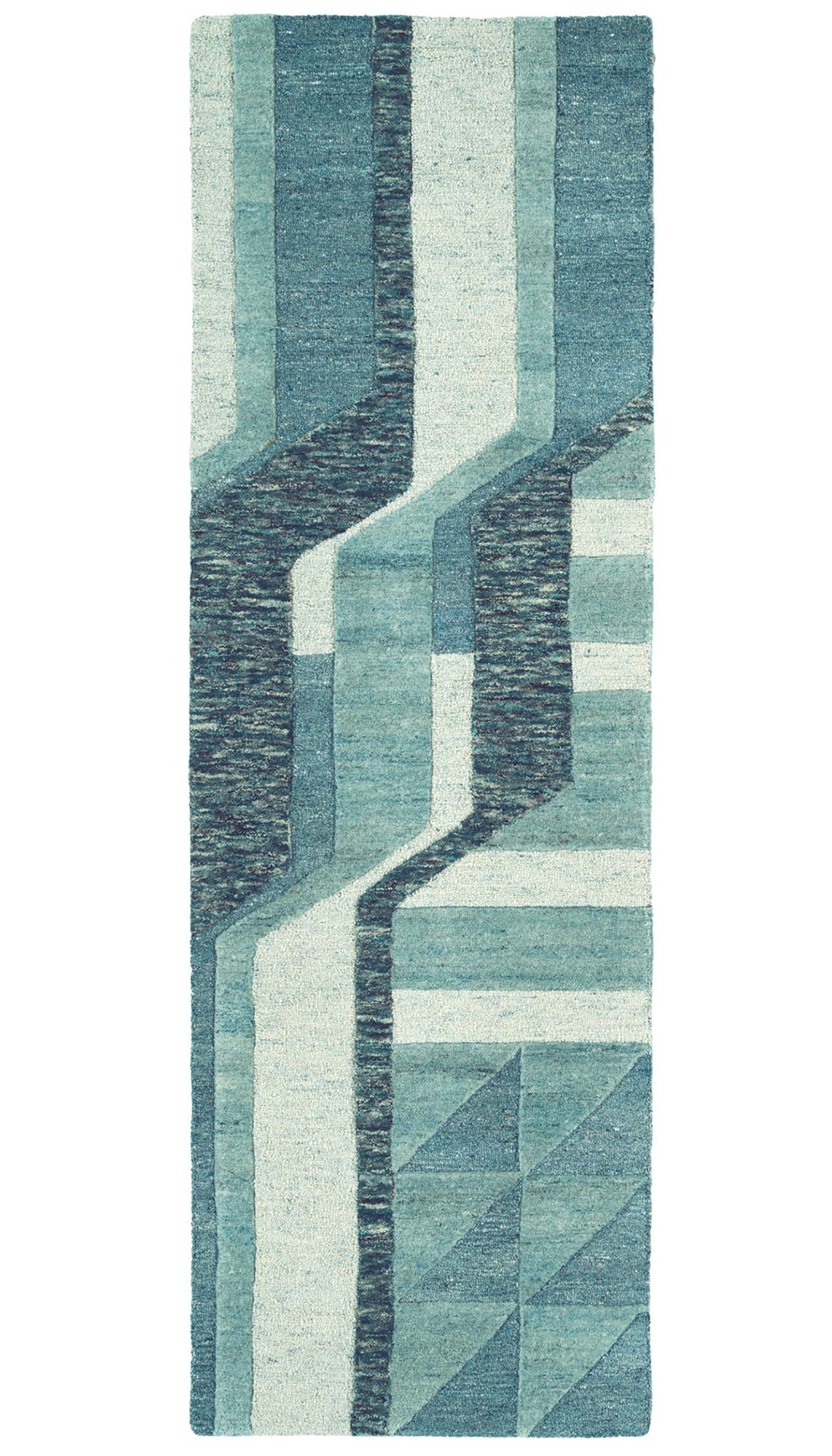 Kaleen Alzada Collection Blue Navy Throw Rug 2' x 3'