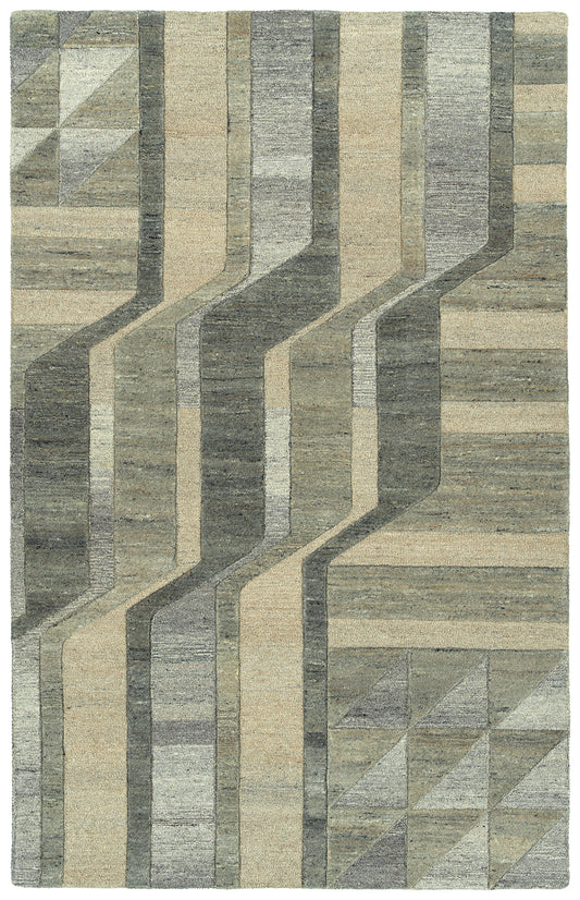 Kaleen Alzada Collection ALZ02-49 Brown Area Rug 9' x 12'